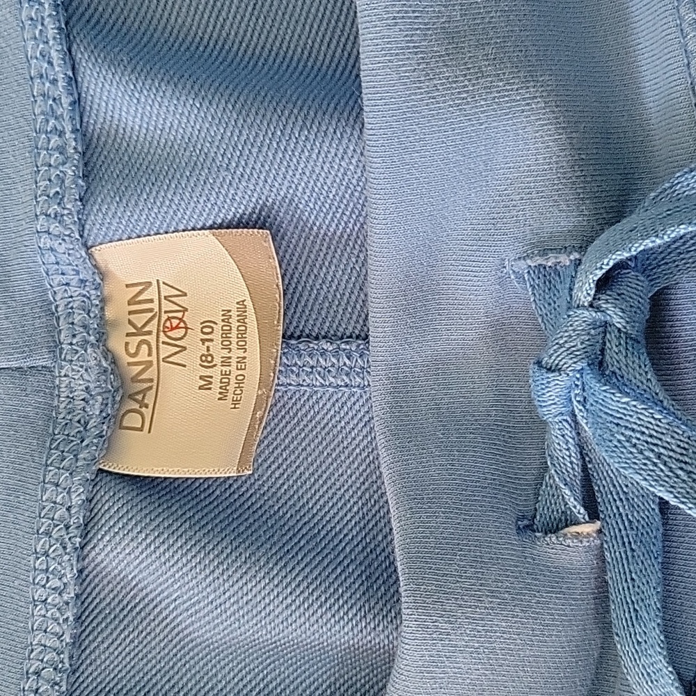Danskin Light Blue Athletic Shorts for Women - Picture 3 of 4